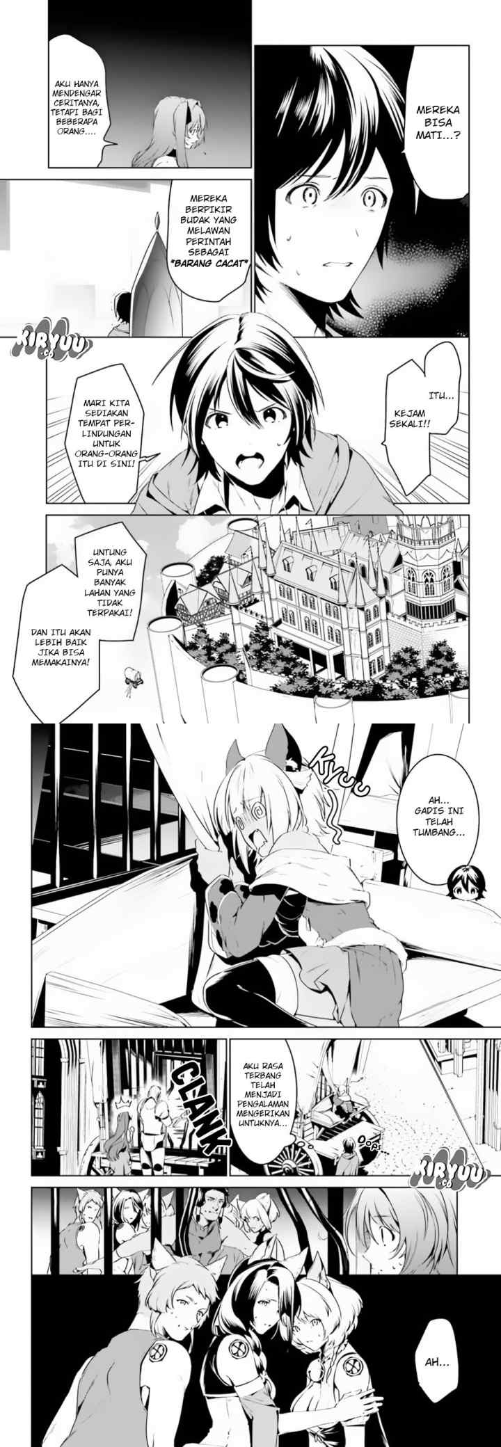 Tenkuu no Shiro o Moratta no de Isekai de Tanoshiku Asobitai chapter 3 halaman 8
