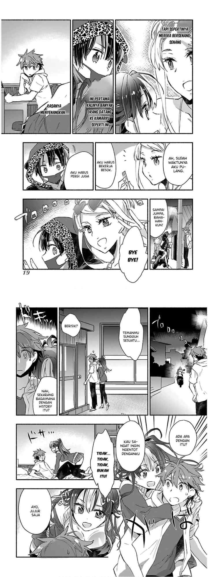 Yankee Musume ni Natsukarete Kotoshi mo Juken ni Shippai Shisou Desu chapter 6 halaman 11