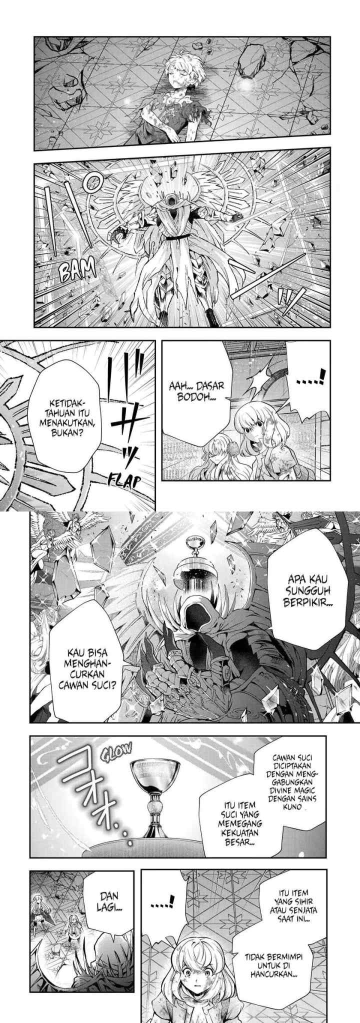 That Inferior Knight Actually Level 999 chapter 19.3 halaman 6