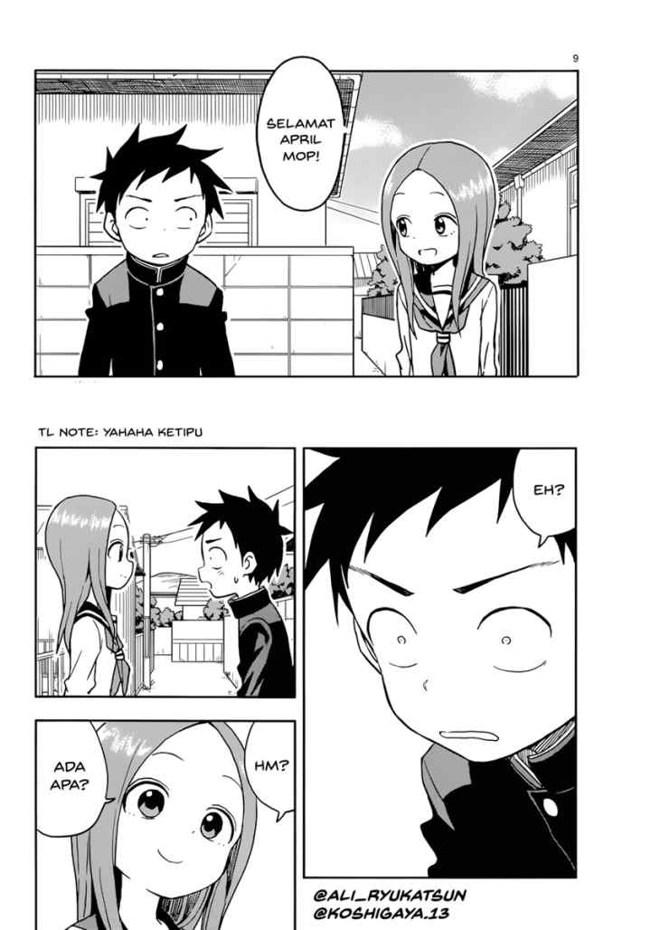 Karakai Jouzu no Takagi-san chapter 158 halaman 12