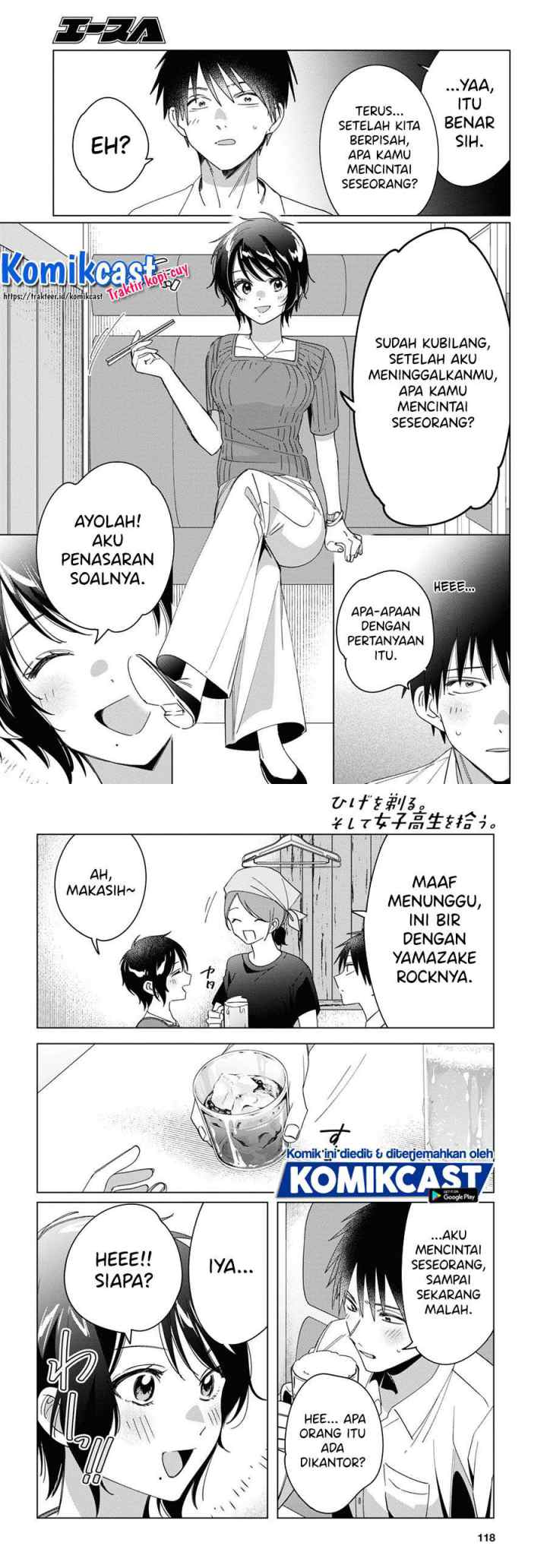 Hige Wo Soru. Soshite Joshikosei Wo Hirou chapter 30 halaman 16