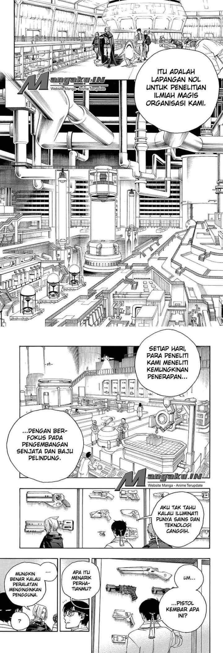 Ao No Exorcist chapter 110 halaman 6