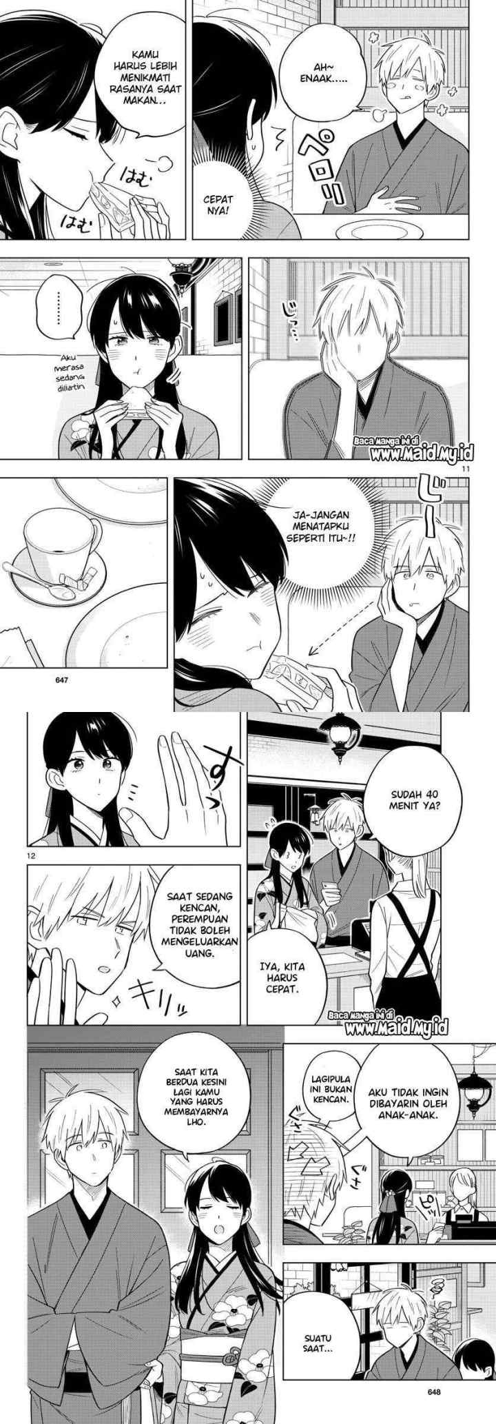 Sensei wa Koi wo Oshierarenai chapter 38 halaman 7