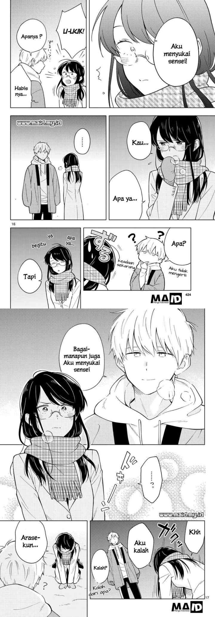 Sensei wa Koi wo Oshierarenai chapter 10 halaman 10