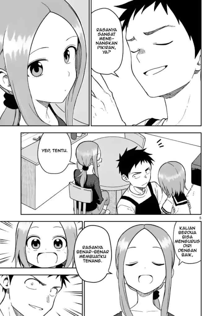 Karakai Jouzu no (Moto) Takagi-san chapter 158 halaman 5
