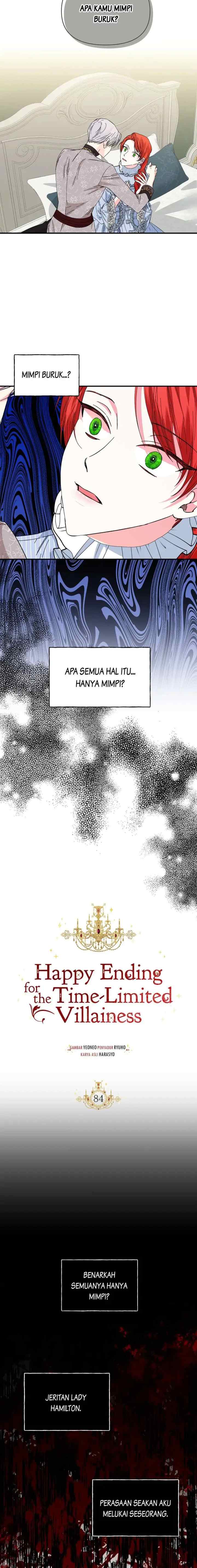 Happy Ending for the Time-Limited Villainess chapter 84 halaman 6