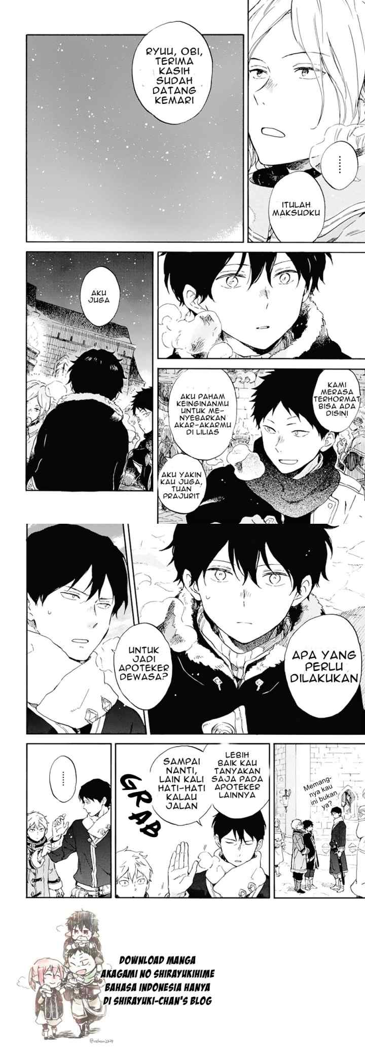 Akagami no Shirayukihime chapter 105 halaman 10