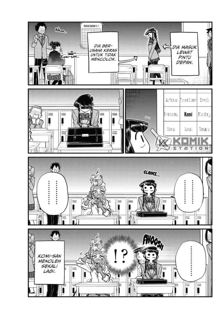 Komi-san wa Komyushou Desu chapter 130 halaman 4