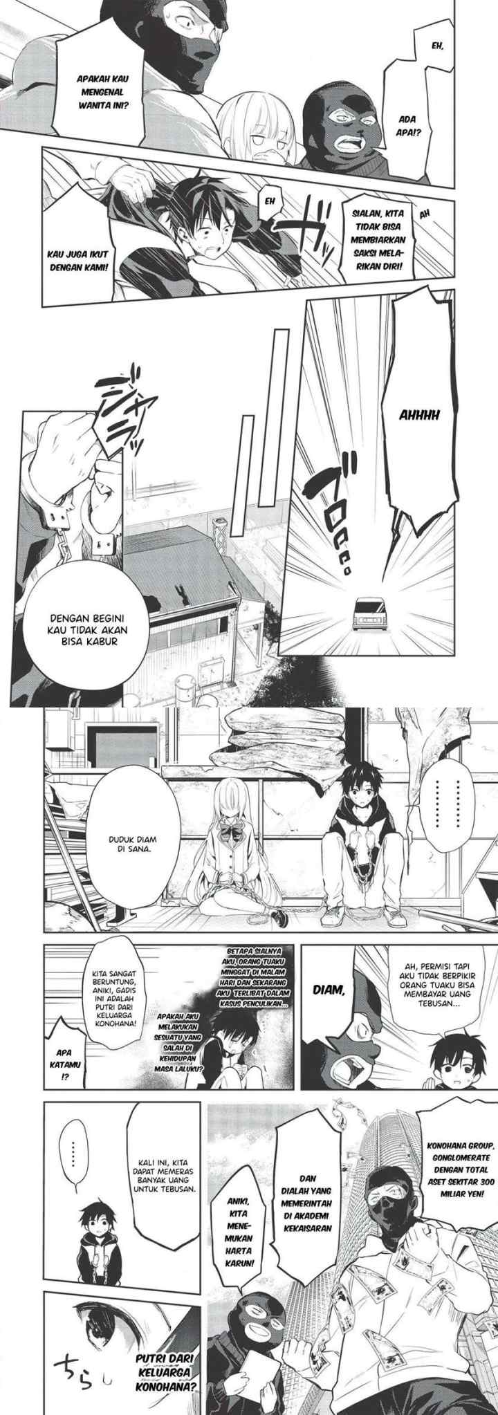 Saijo no Osewa ~Takane no Hana Darakena Meimon Kou de, Gakuin Ichi no Ojou-sama (Seikatsu Noryoku Kaimu) o Kagenagara Osewa suru Koto ni Narimashita~ chapter 1 halaman 7