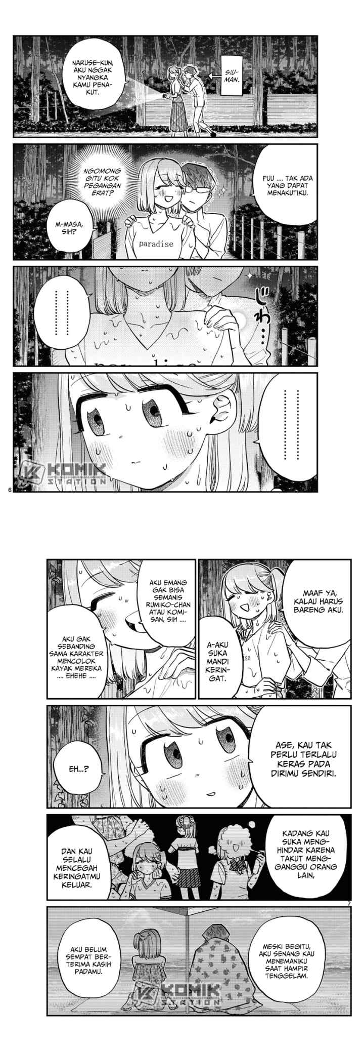 Komi-san wa Komyushou Desu chapter 180 halaman 4