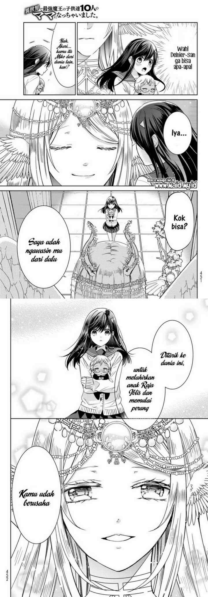 Isekai de Saikyo Mao no Kodomotachi no Mama ni Natchaimashita chapter 19 halaman 14