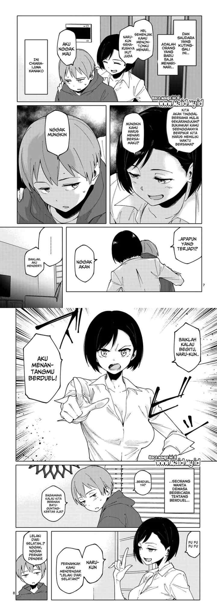 Chiaraijima Kanako wa naze ○○ suru no ka? chapter 1 halaman 6