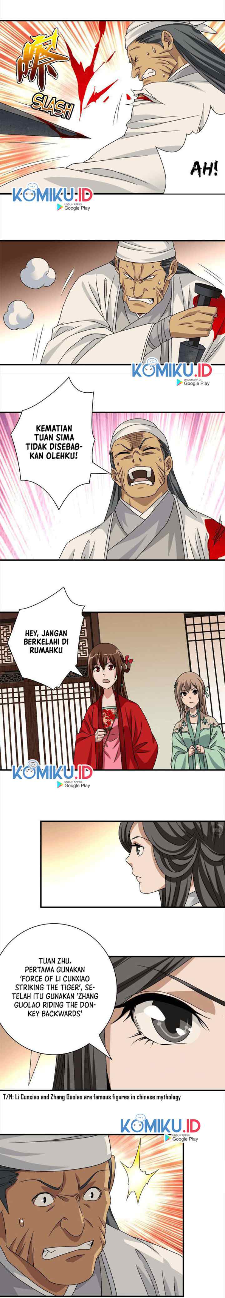 Demi-Gods and Semi-Devils chapter 75 halaman 7