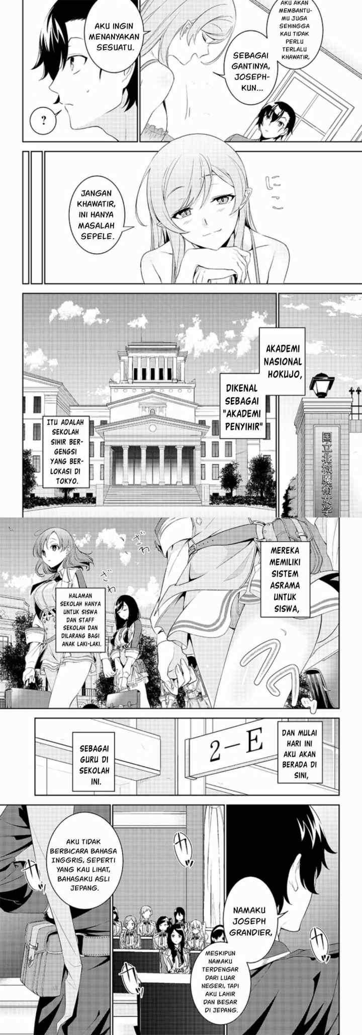 Matei Kyoushi to Juuzoku Shoujo no Haitoku Keiyaku chapter 1.1 halaman 9