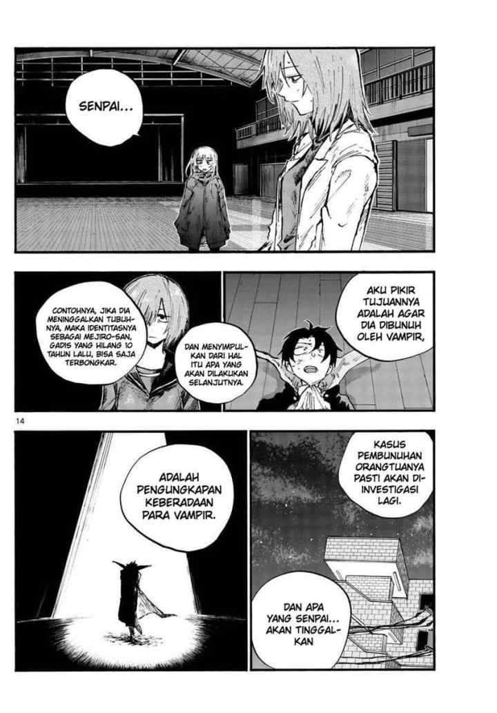 Yofukashi no Uta chapter 90 halaman 15