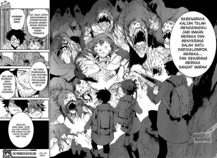 Yakusoku no Neverland chapter 61 halaman 18