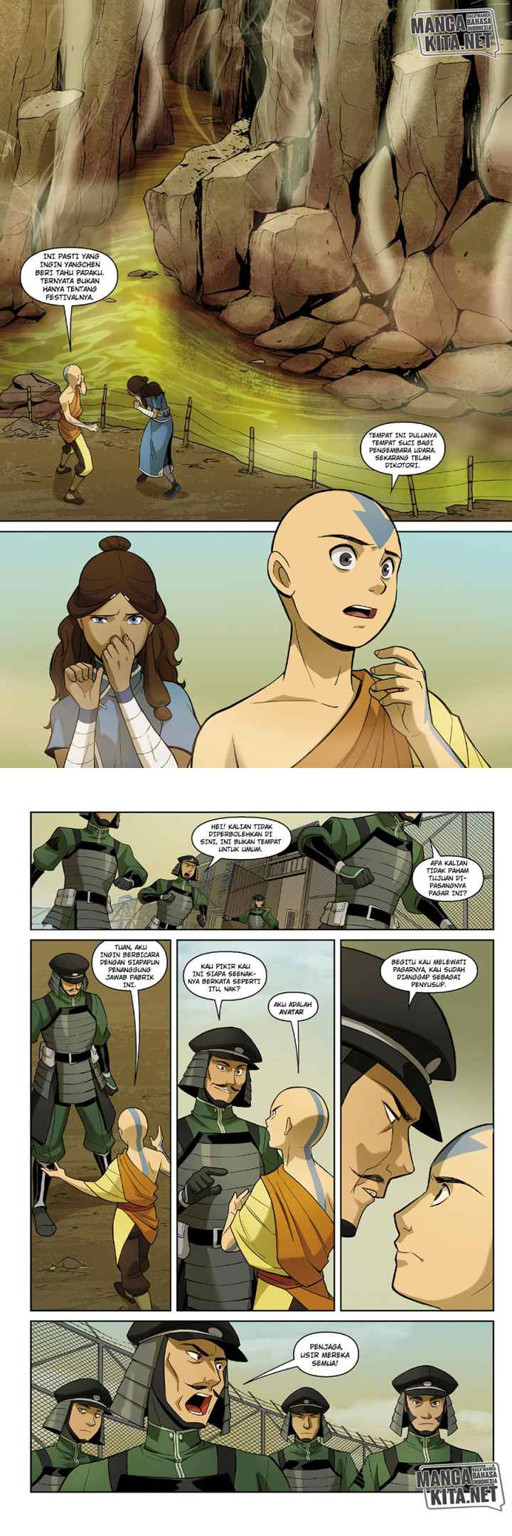 Avatar: The Last Airbender - The Rift chapter 1.2 halaman 7