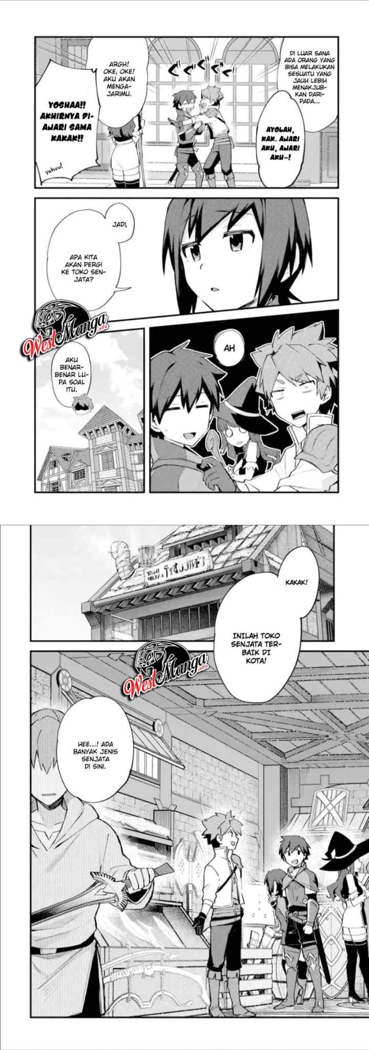 Nido Tensei Shita Shounen wa S Rank Boukensha Toshite Heion ni Sugosu-zense ga kenja de eiyuu datta boku wa raisede wa jimini ikiru chapter 7 halaman 4