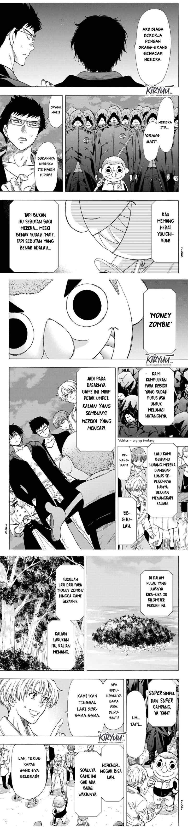 Tomodachi Game chapter 67 halaman 4
