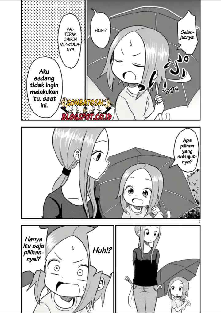 Karakai Jouzu no (Moto) Takagi-san chapter 20 halaman 8