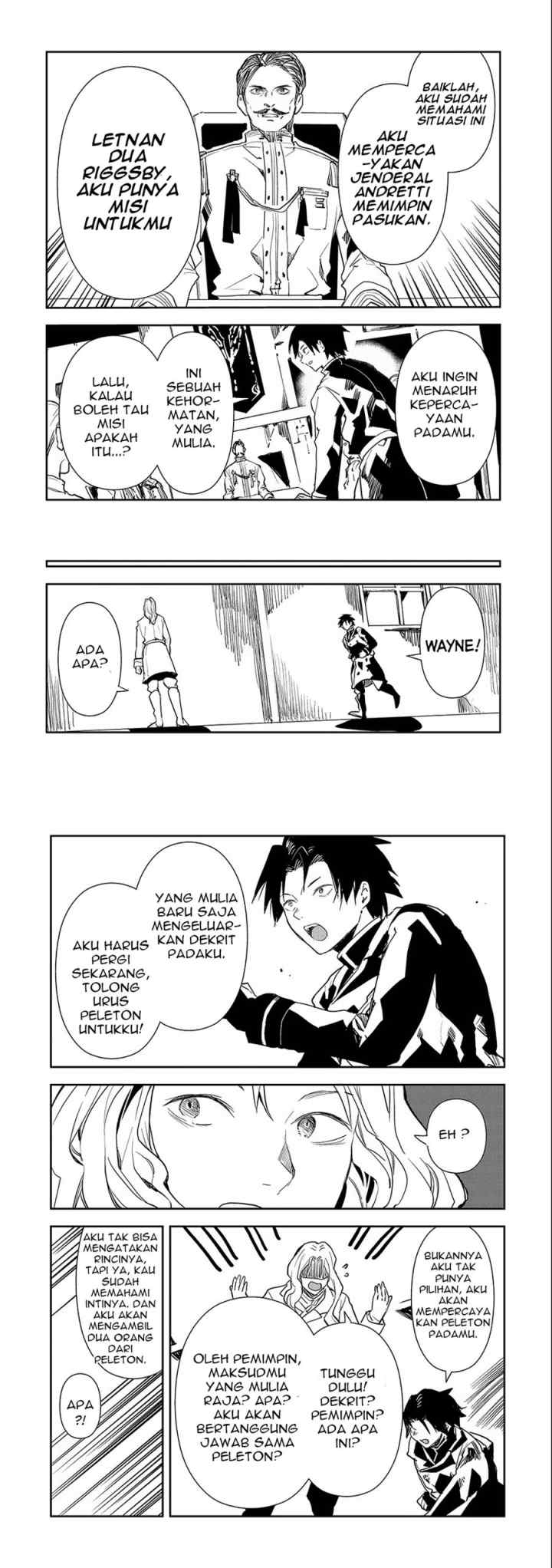 When I Reincarnated I Was a Soldier?! ~A Man Called the Red Shinigami~ chapter 4 halaman 8