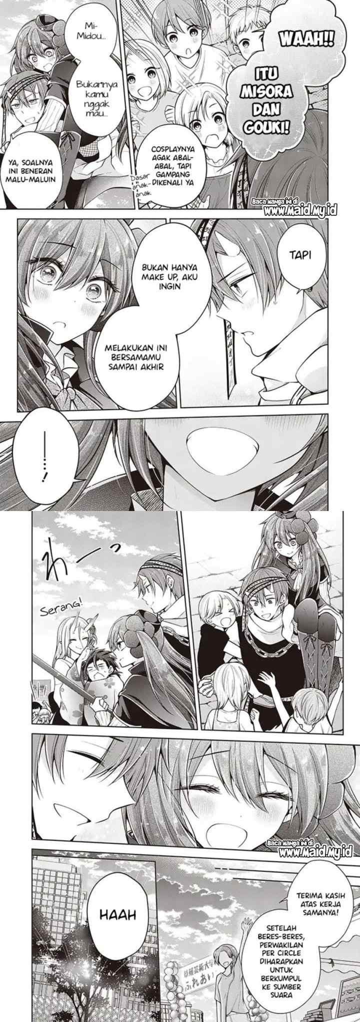 Osananajimi(♂) wo Onnanoko ni Shiteshimatta Hanashi chapter 62 halaman 7