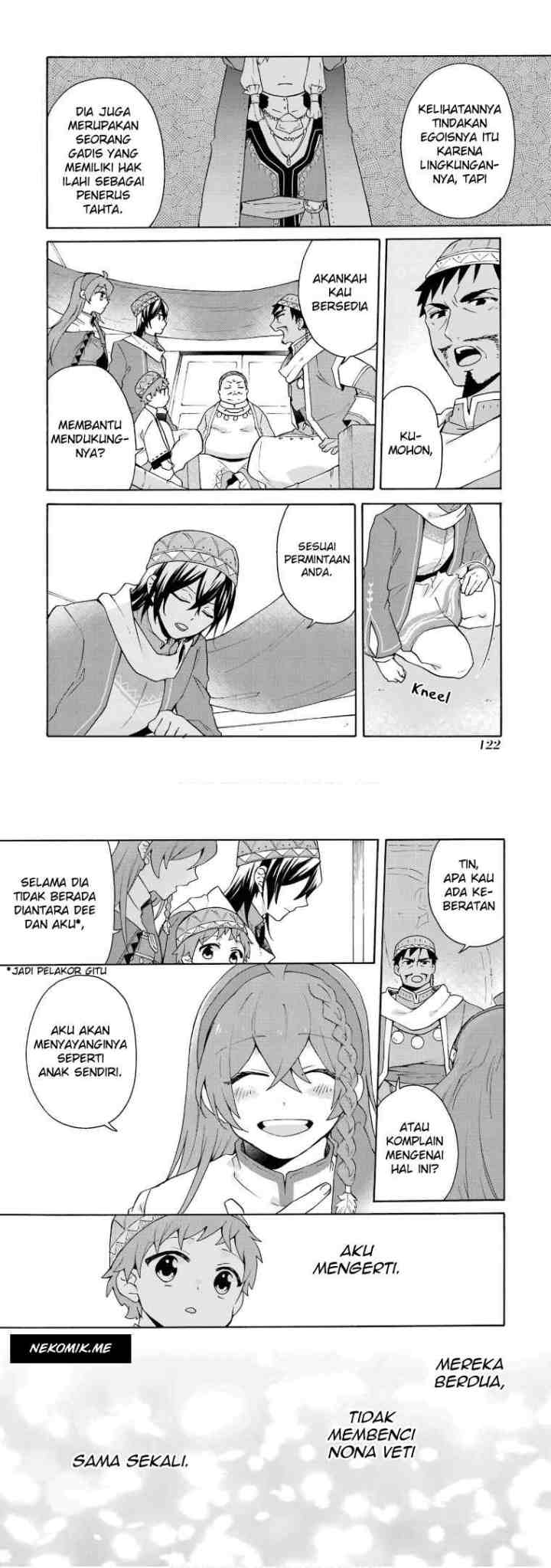 Tada Shiawasena Isekai Kazoku Seikatsu chapter 18 halaman 5