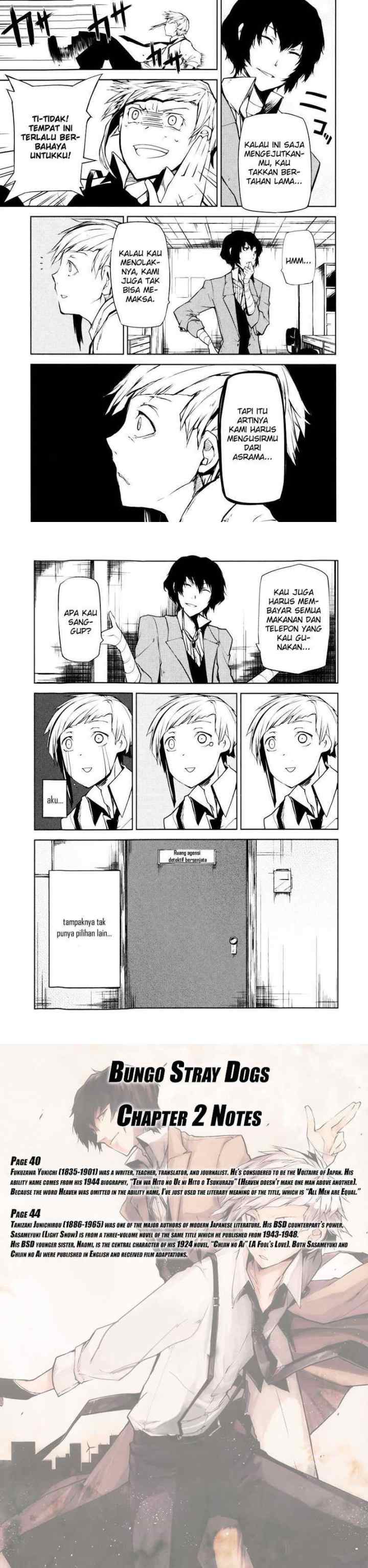 Bungou Stray Dogs chapter 2 halaman 16