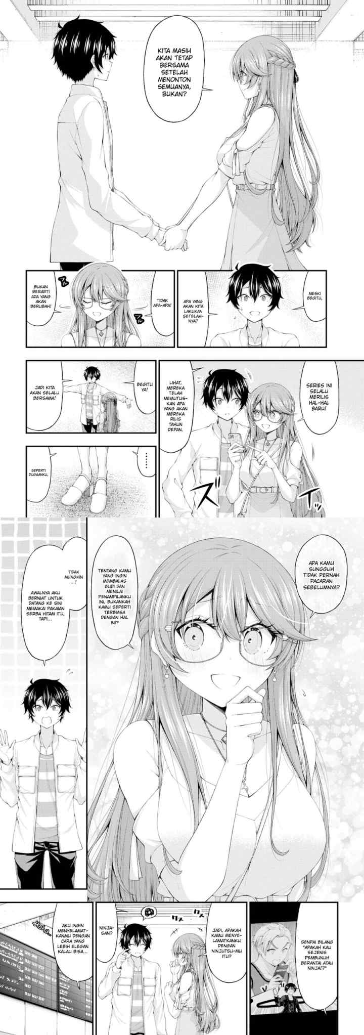 Inkya no Boku ni Batsu Game ni Kokuhaku Shitekita Hazu no Gyaru ga, Doumitemo Boku ni Betahore Desu chapter 13 halaman 5