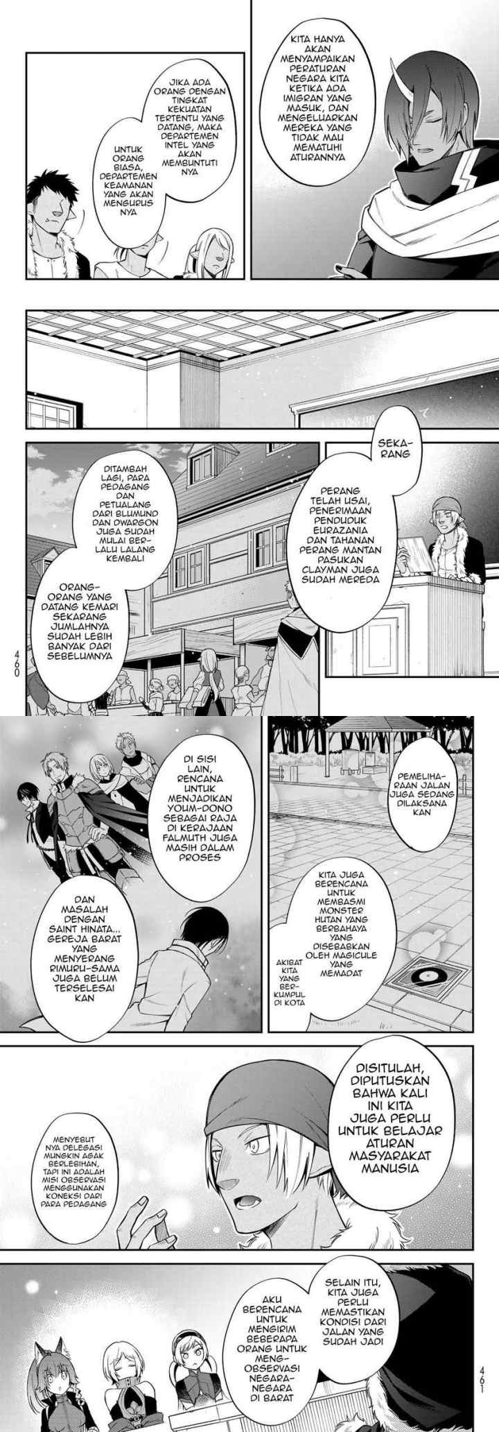 Tensei Shitara Slime Datta Ken Ibun: Makoku Gurashi no Trinity chapter 43 halaman 7