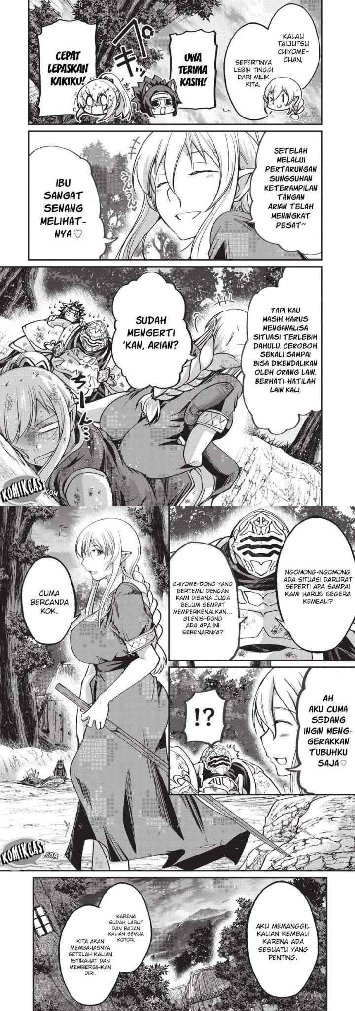 Gaikotsu Kishi-sama, Tadaima Isekai e Odekakechuu chapter 21 halaman 5