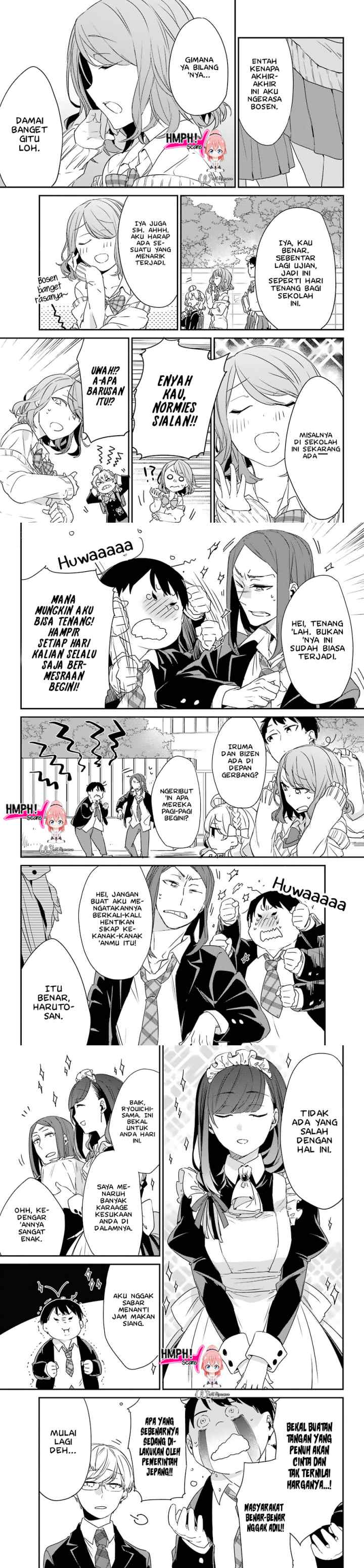 Asahina Wakaba to Marumaru na kareshi chapter 1 halaman 11