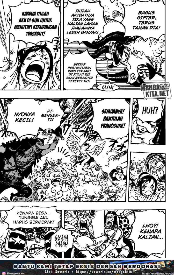One Piece chapter 1004 halaman 10