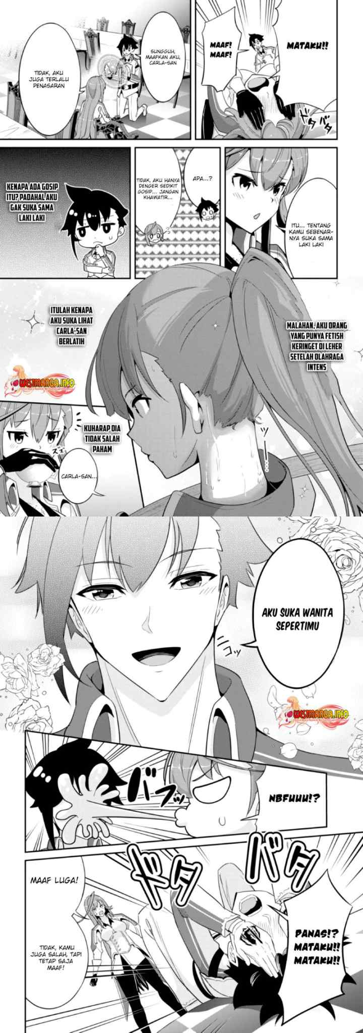 Seikishi ni Natta kedo Danchou no Oppai ga Sugosugite Kokoro ga Kiyomerarenai chapter 4 halaman 5