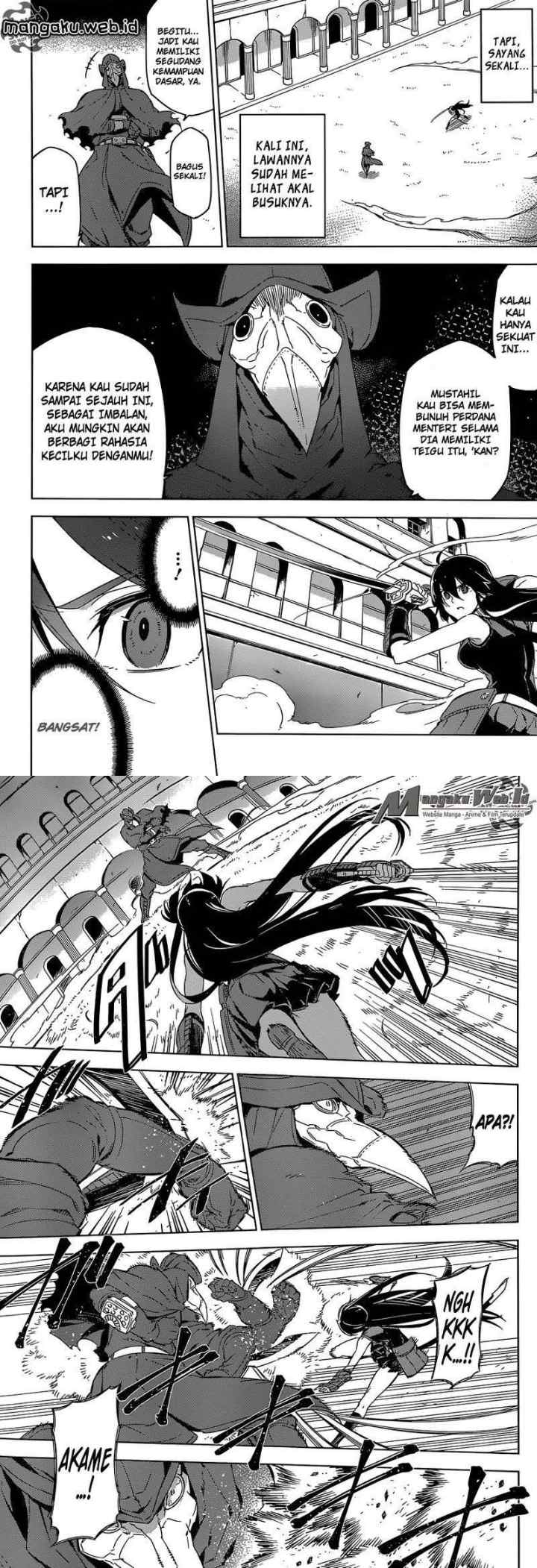 Akame ga Kill! chapter 70 halaman 8