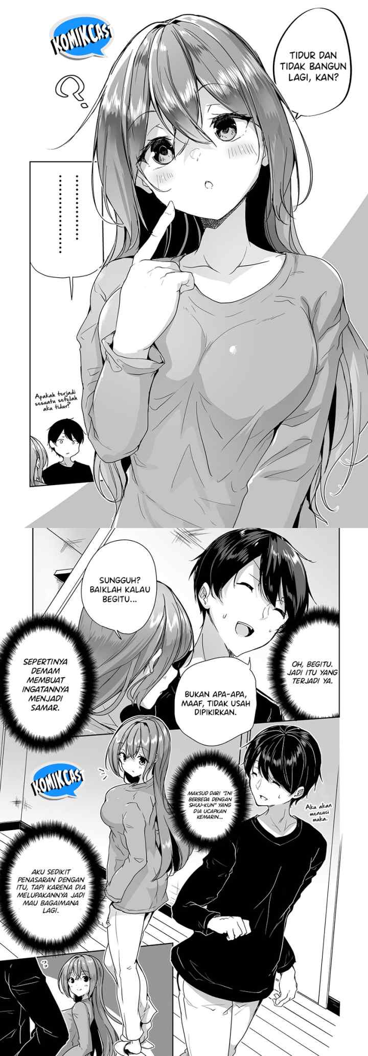 Danshi dato Omotteita Osananajimi to no Shinkon Seikatsu ga Umakuiki sugiru Kudan ni Tsuite chapter 6 halaman 8
