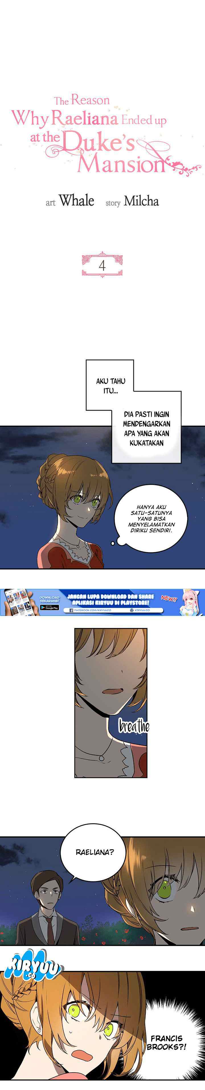 The Reason Why Raeliana Ended up at the Duke's Mansion chapter 4 halaman 4