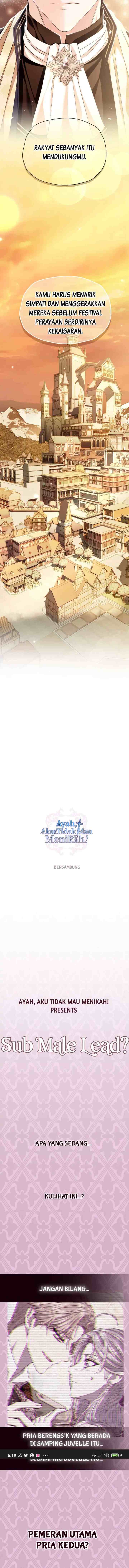 Father, I Don't Want to Get Married! chapter 105 halaman 15