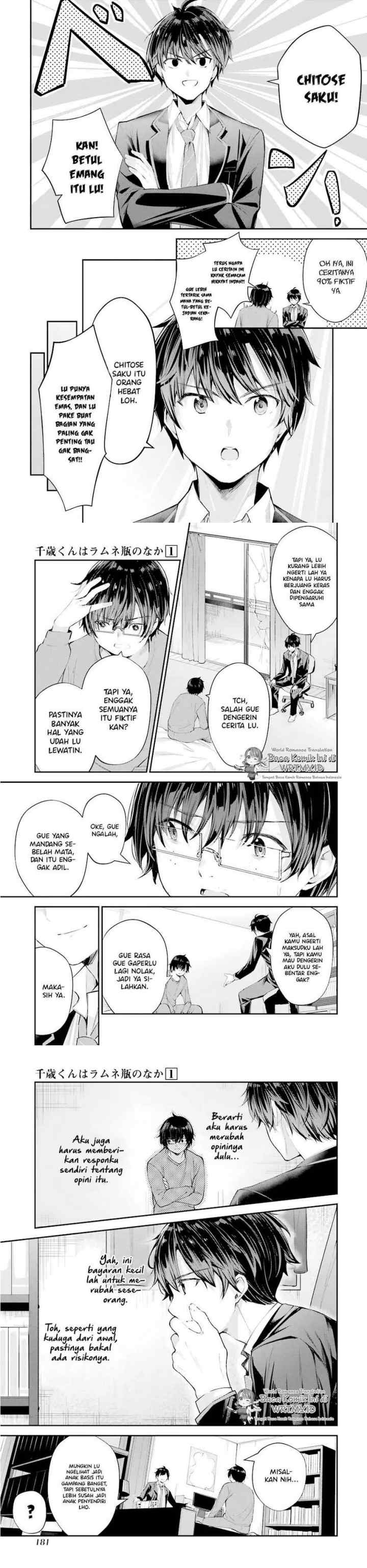 Chitose-kun is Inside a Ramune Bottle chapter 4 halaman 13