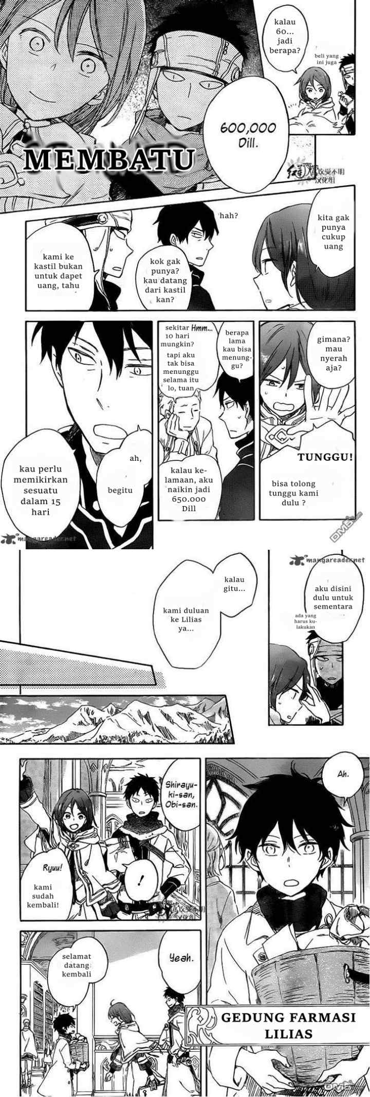Akagami no Shirayukihime chapter 69 halaman 8