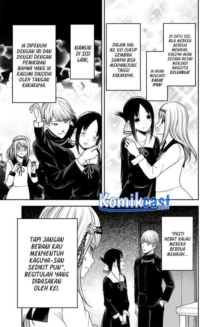Kaguya-sama wa Kokurasetai: Tensai-tachi no Renai Zunousen chapter 236 halaman 7