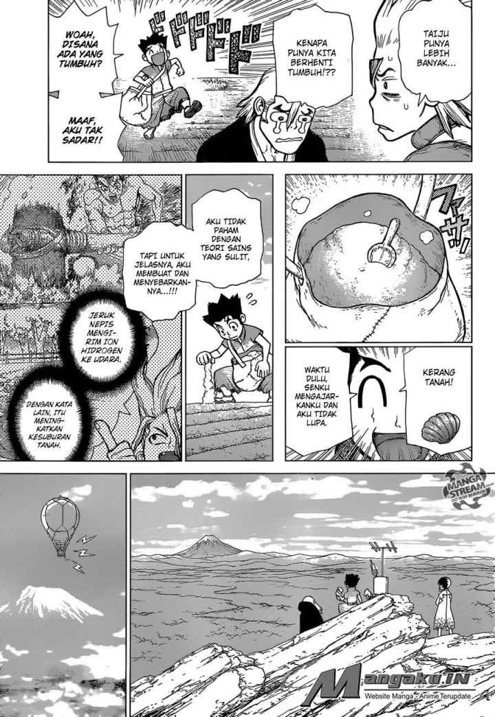 Dr. Stone chapter 91 halaman 13