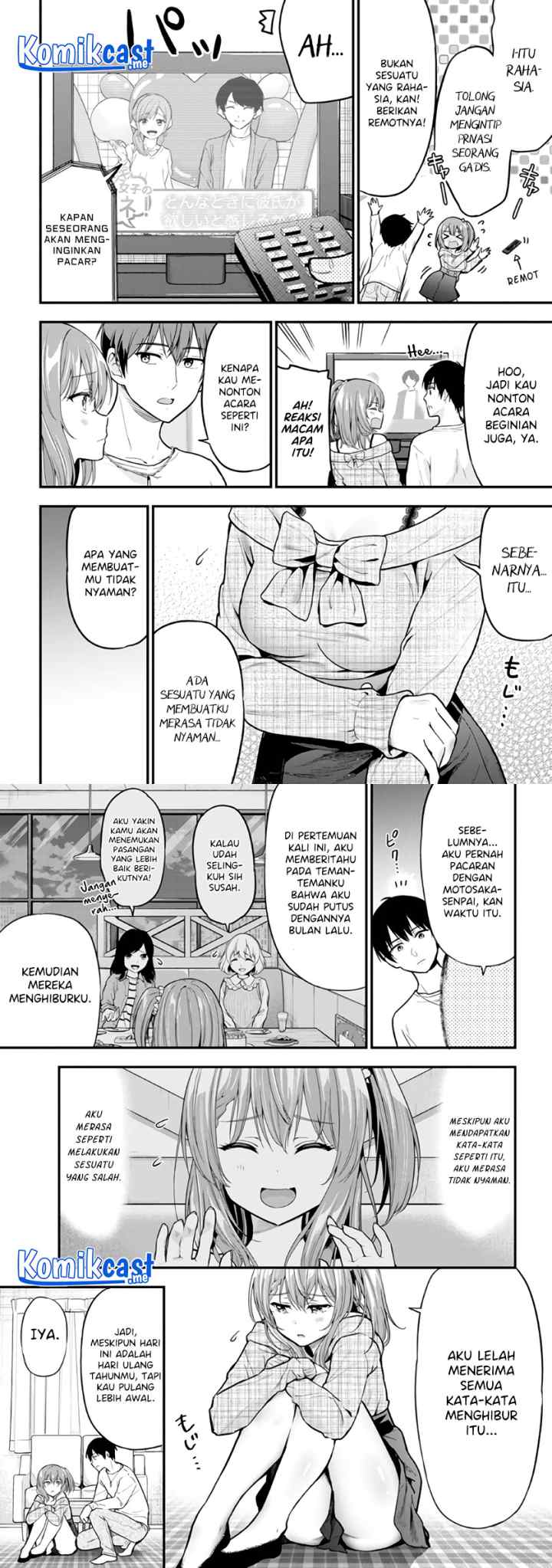 Kanojo ni Uwaki Sareteita Ore ga Koakuma na Kouhai ni Natsukarete Imasu chapter 7 halaman 9