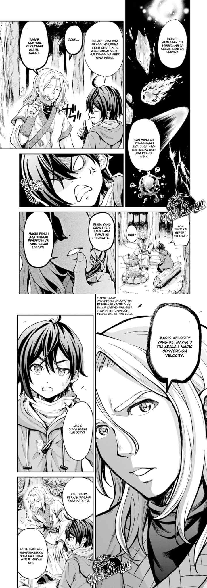 Saisoku Musou No B-Kyuu Mahou Tsukai: Ippatsu Utareru Mae Ni Senpatsu Uchikaesu! chapter 1.1 halaman 9