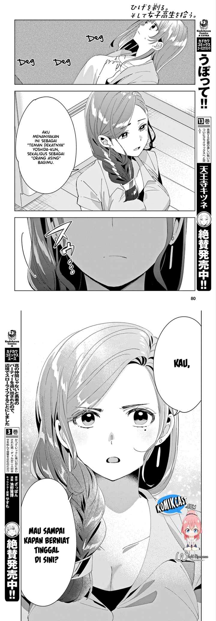 Hige Wo Soru. Soshite Joshikosei Wo Hirou chapter 15 halaman 16