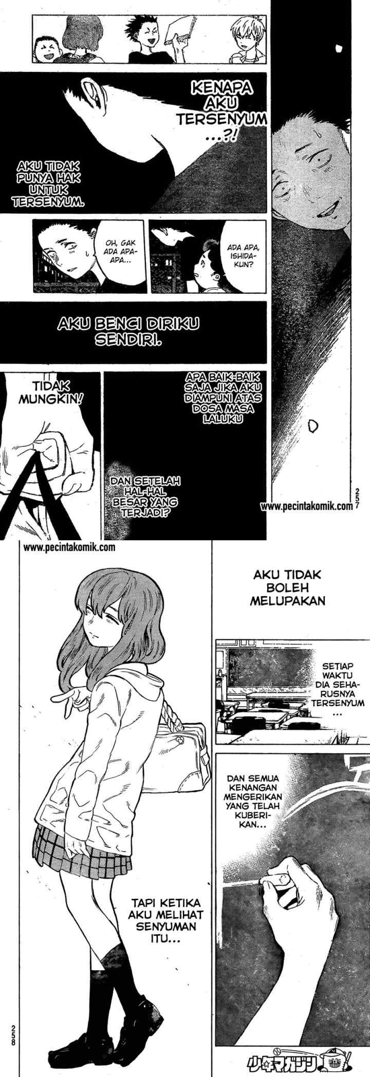 Koe no Katachi chapter 14 halaman 11