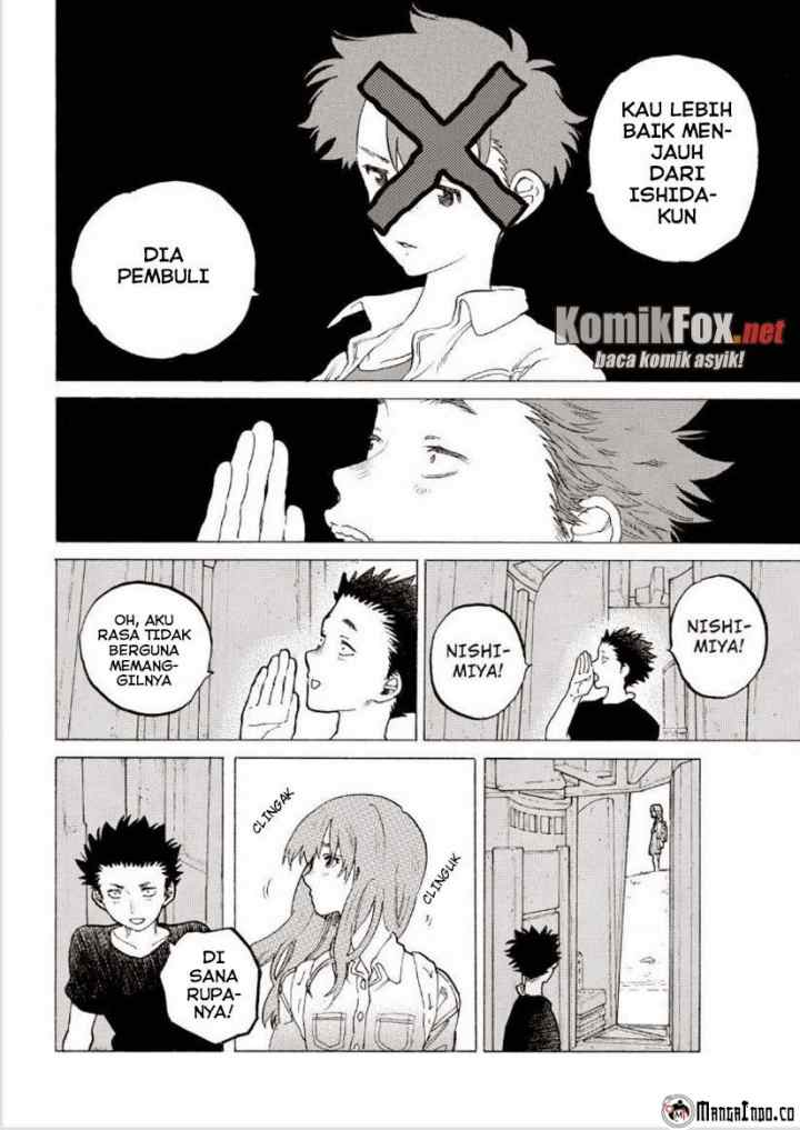 Koe no Katachi chapter 40 halaman 14