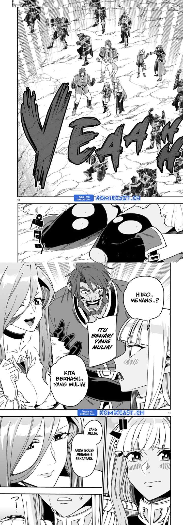 Konjiki no Moji Tsukai: Yuusha Yonin ni Makikomareta Unique Cheat chapter 94 halaman 6