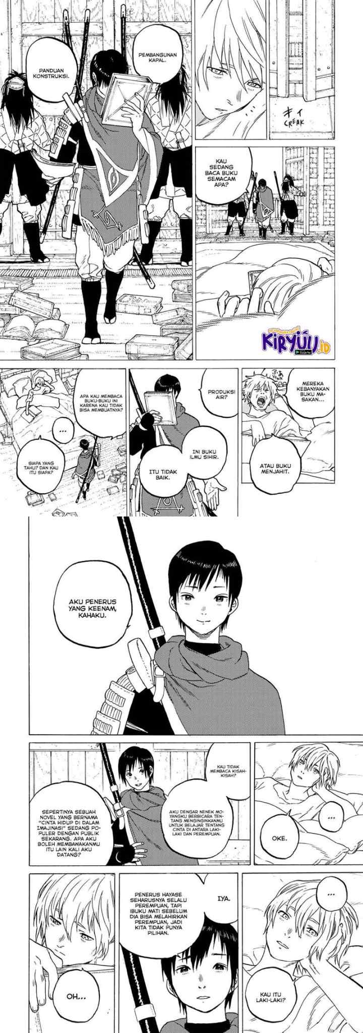 Fumetsu no Anata e chapter 61 halaman 8