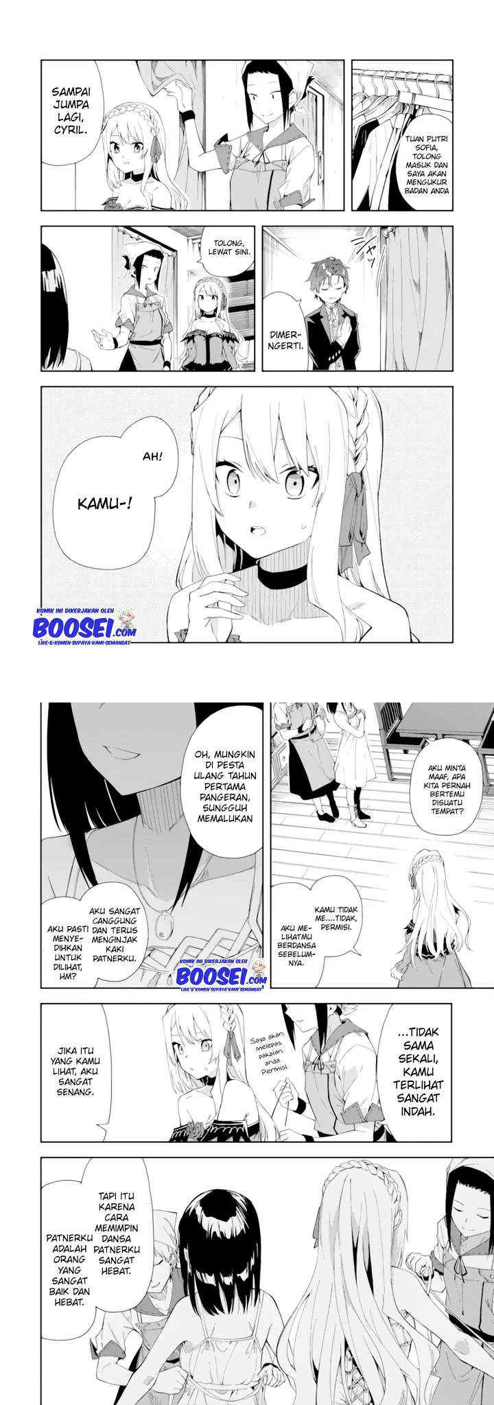 Akuyaku Reijou no Shitsuji-sama Hametsu Flag wa Ore ga Tsubusasete Itadakimasu chapter 4 halaman 8